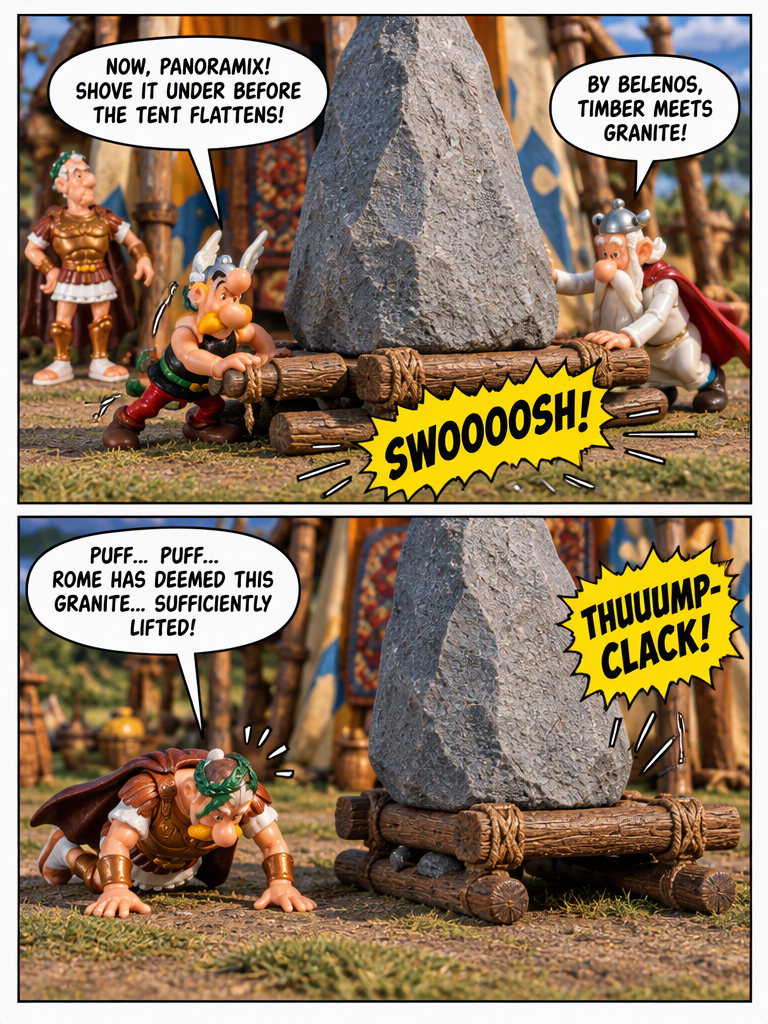 π‘ Asterix & Obelix πͺ¨ A Test of Imperial Might π¬ Comic Story part 3 (page 3 of 4)