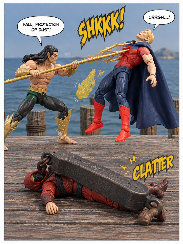 A Sudden Strike on the Pier (page 3 of 4)