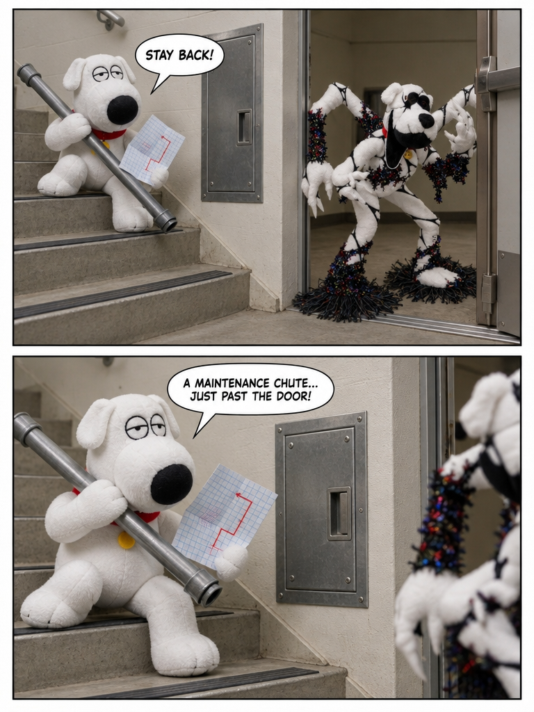 Stairwell Stand-Off (page 2 of 4)