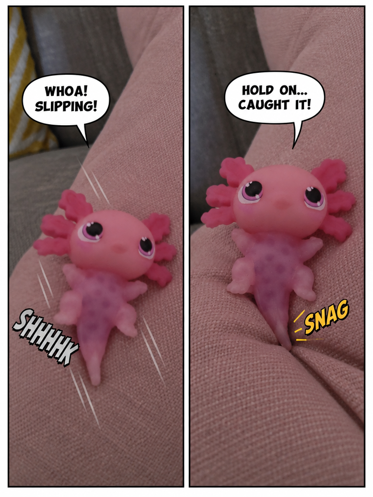 The Little Axolotl's Pillow Climb (page 3 of 4)