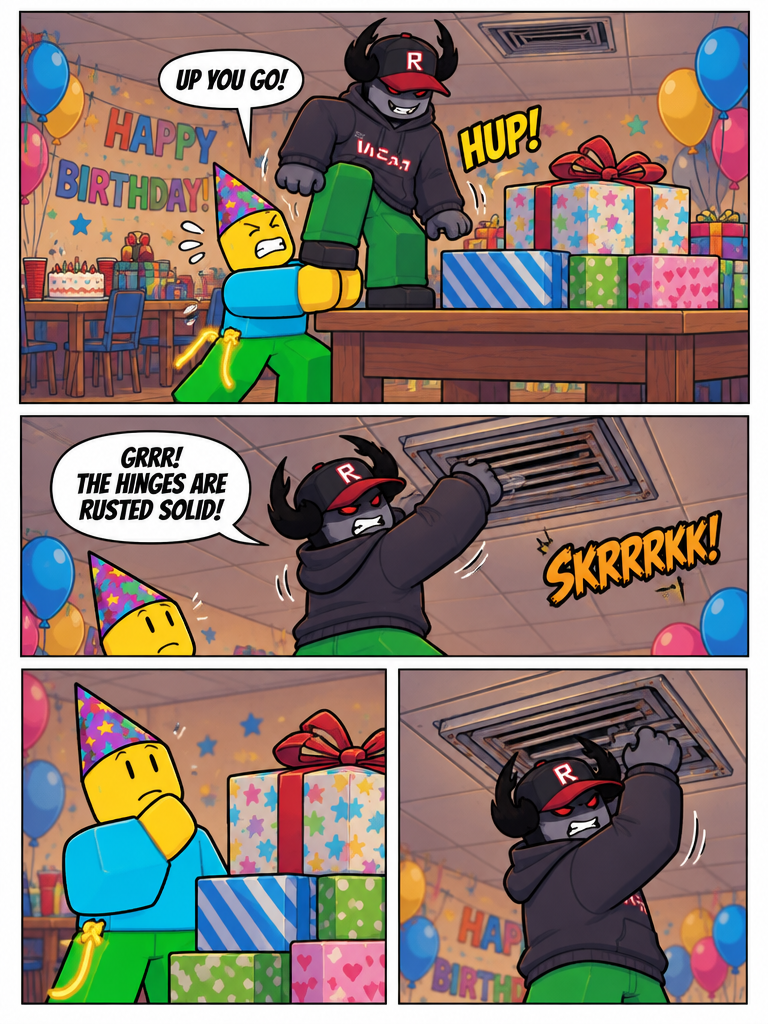 Through the Vent Grate (page 2 of 4)