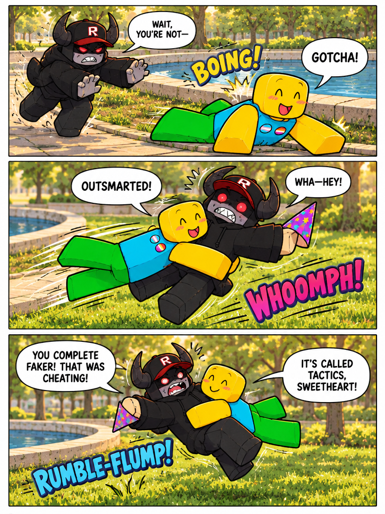 A Playful Chase in the Sun (page 3 of 4)