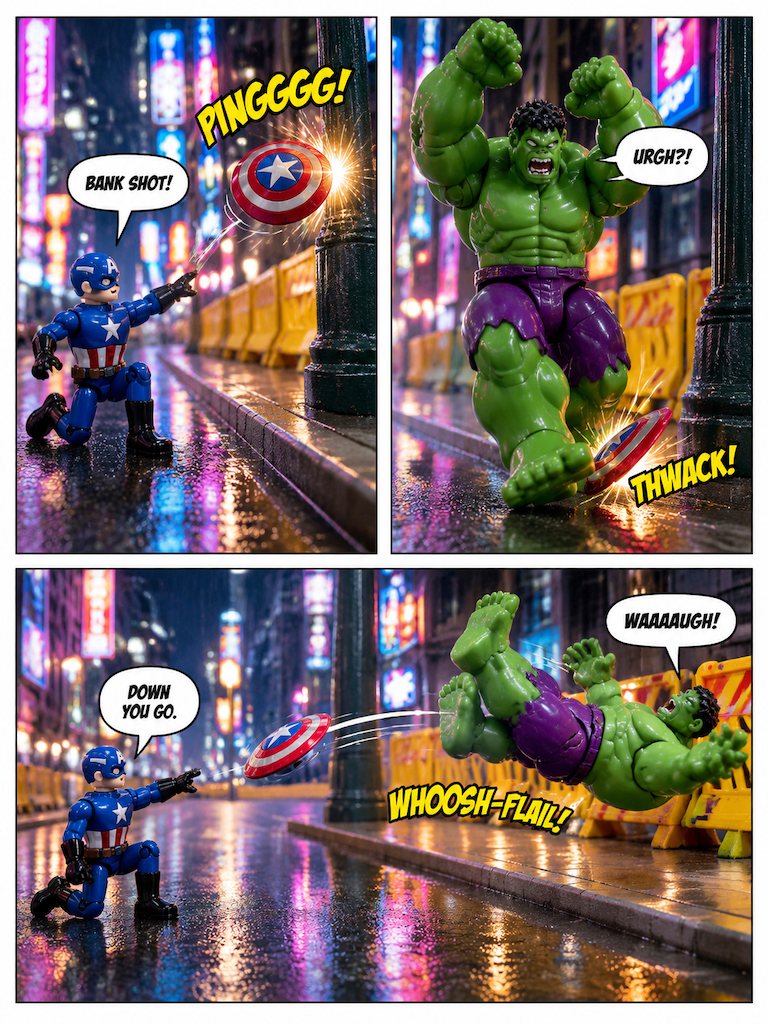Clash on Neon Avenue (page 3 of 8)