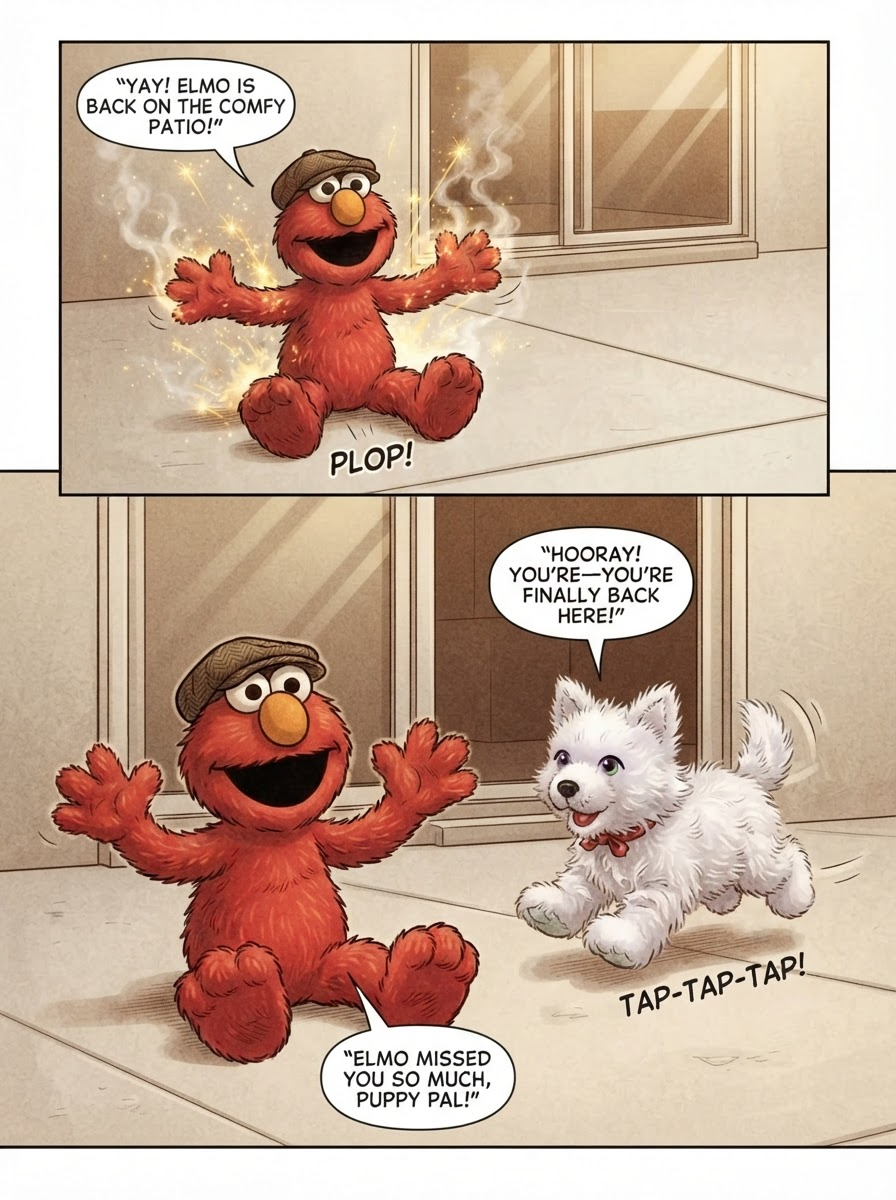 When Elmo Teleported to 1926 (page 6 of 8)