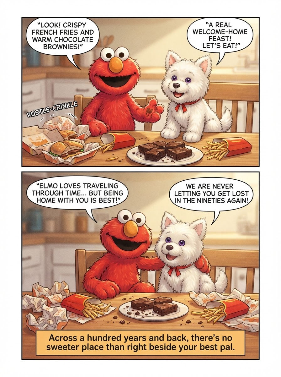 When Elmo Teleported to 1926 (page 8 of 8)