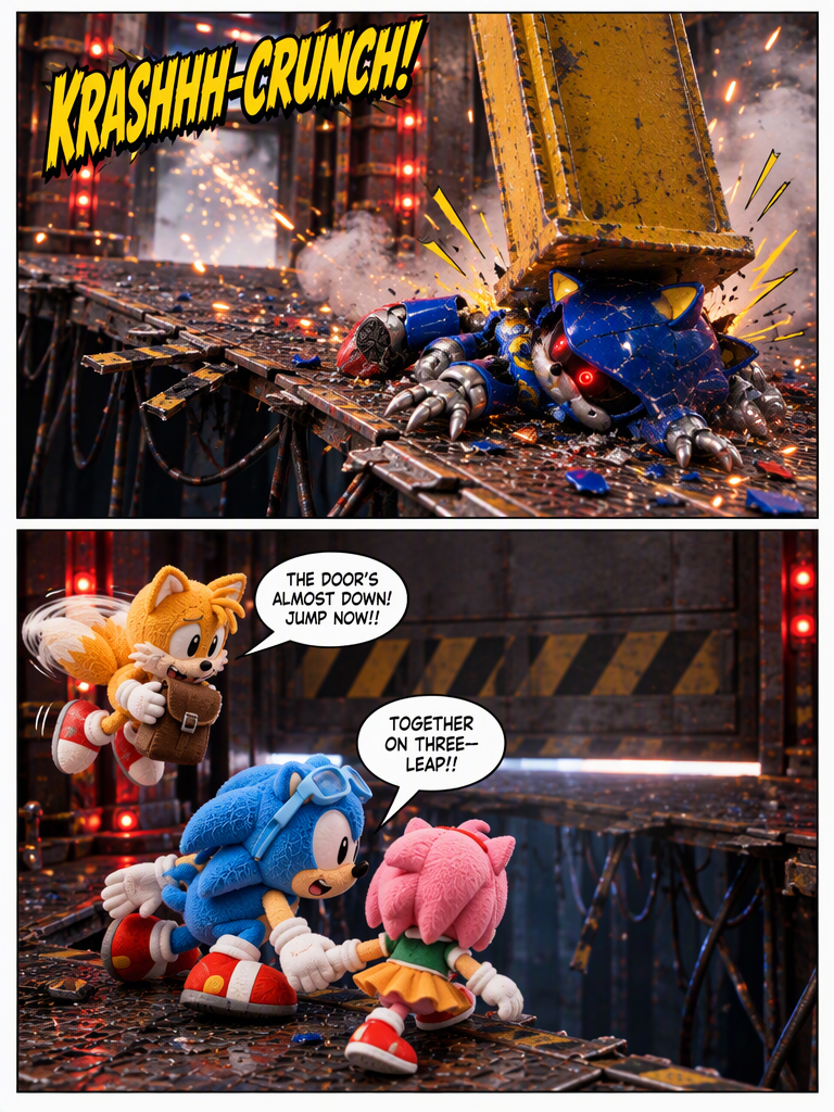 sonic the hedgehog issue 4#Escape from the Crumbling Base (page 2 of 4)