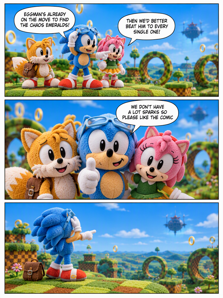 sonic the hedgehog issue 4#Escape from the Crumbling Base (page 4 of 4)