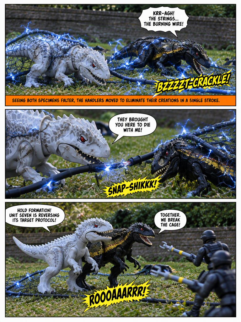 adventures of an indominus Rex: the human hunt (page 6 of 8)
