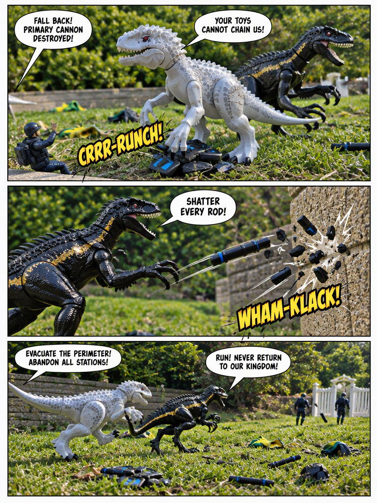 adventures of an indominus Rex: the human hunt (page 7 of 8)