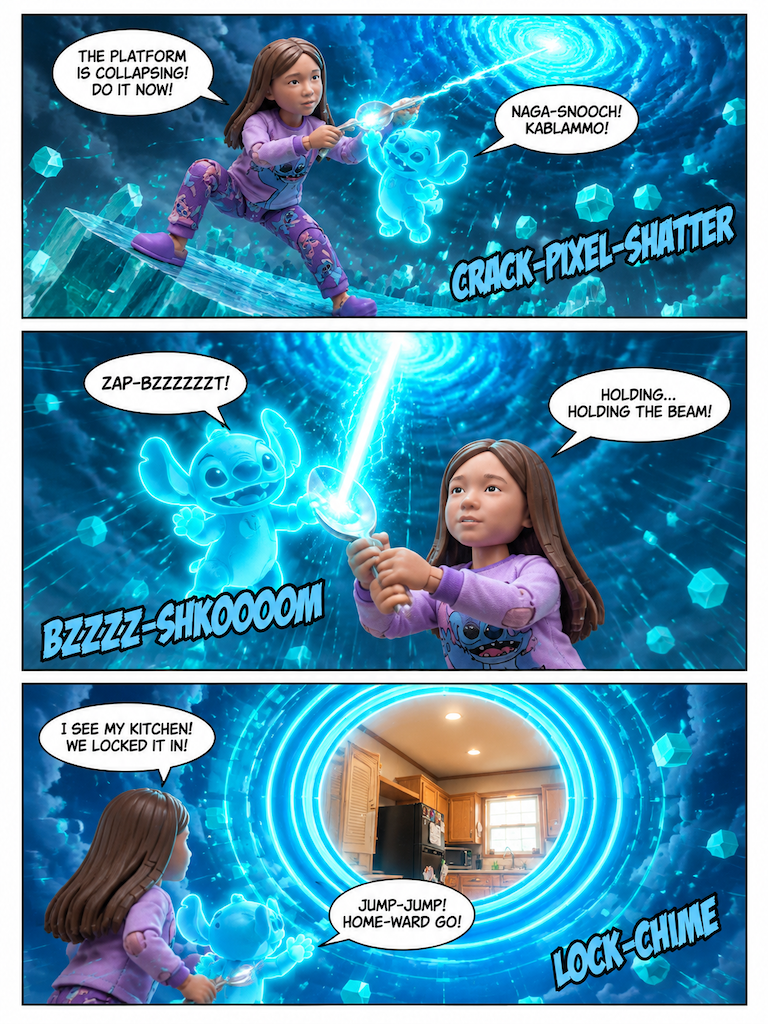 Cosmic Detour and Back (page 3 of 4)