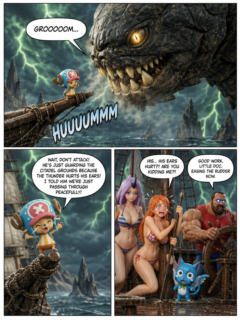 One piece Through the Abyssal Thunder (page 3 of 4)