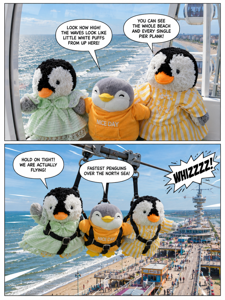 Three Penguin Siblings: Three Little Waddlers in The Hague (page 5 of 8)