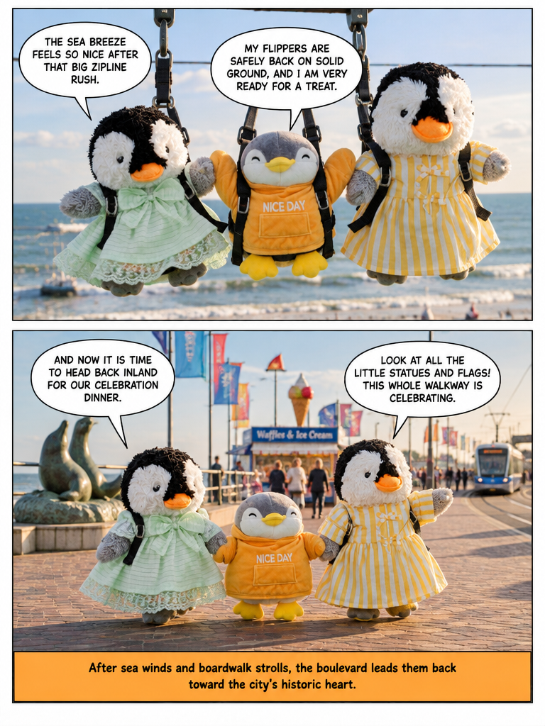 Three Penguin Siblings: Three Little Waddlers in The Hague (page 6 of 8)