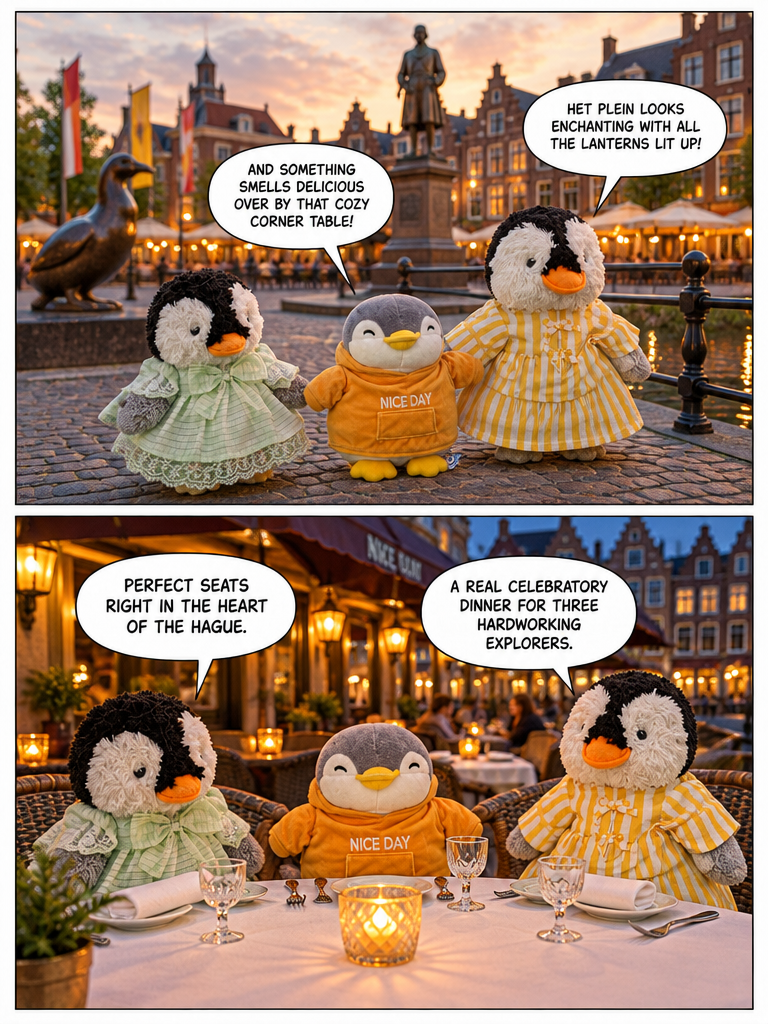 Three Penguin Siblings: Three Little Waddlers in The Hague (page 7 of 8)