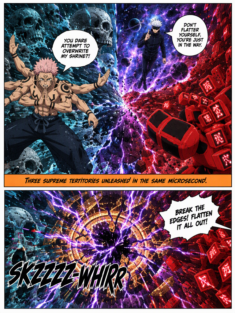 Clash of the Threefold Domains (page 3 of 4)