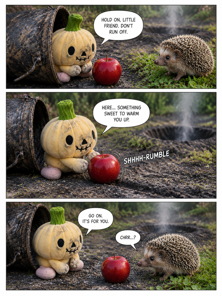 A Prickly Truce in the Crater's Chill (page 2 of 4)