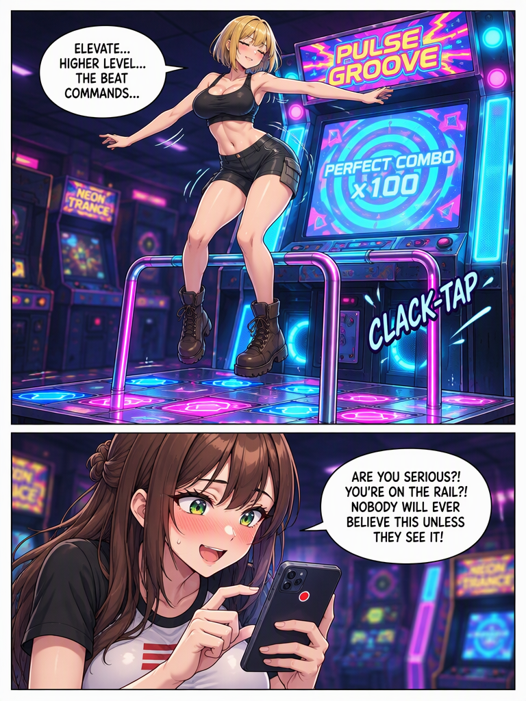 Neon Trance in the Dusty Arcade (page 10 of 24)