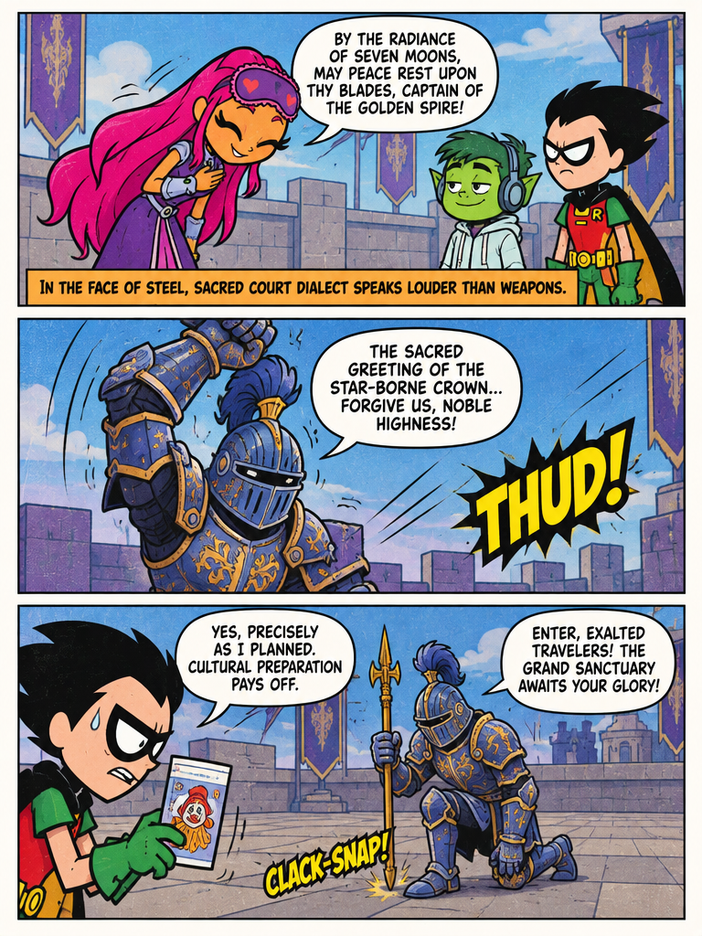 Diplomatic Courtesy (page 3 of 4)