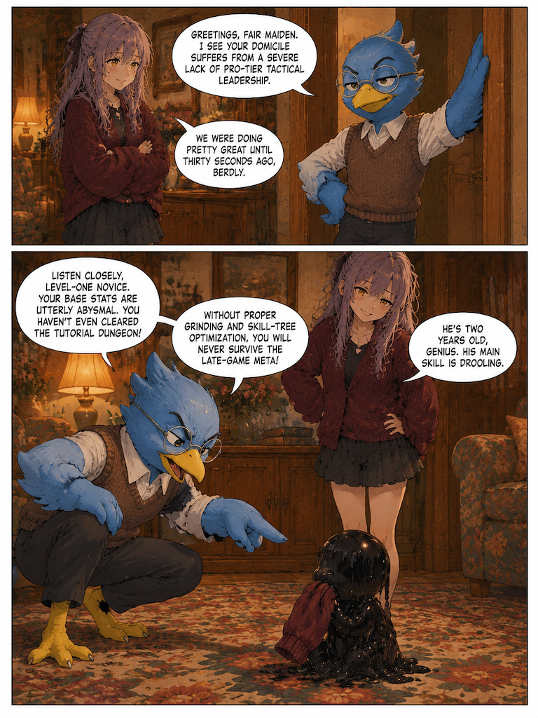 A Whirlwind of Chaos and Gamer Wit (page 2 of 4)