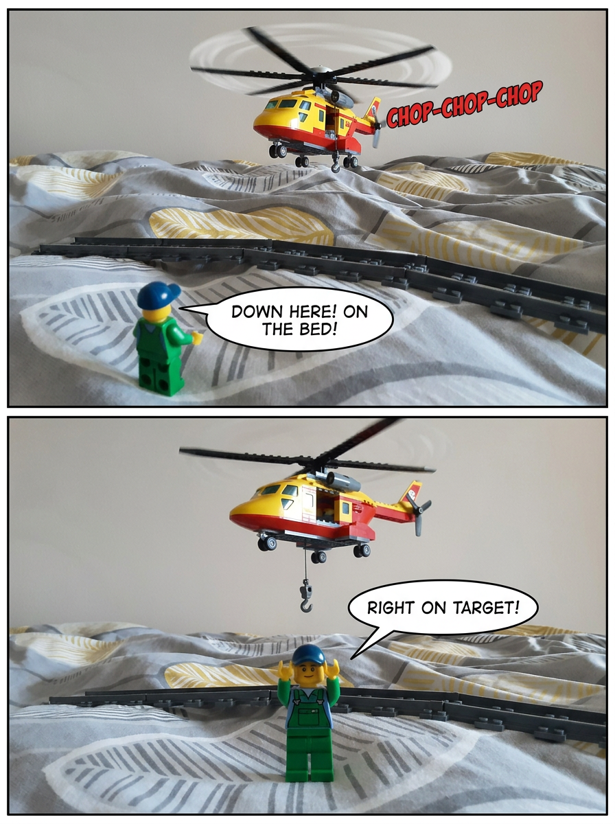 Air Rescue on the Quilt (page 2 of 4)