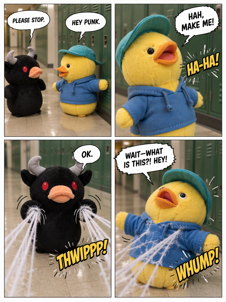 Sticky Situation at School (page 2 of 8)