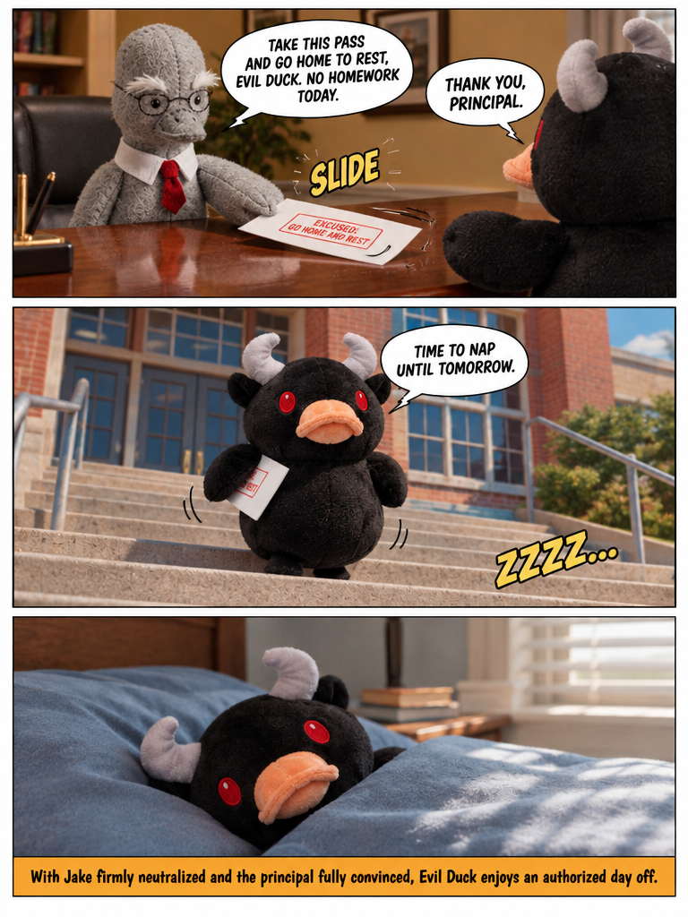 Sticky Situation at School (page 4 of 8)