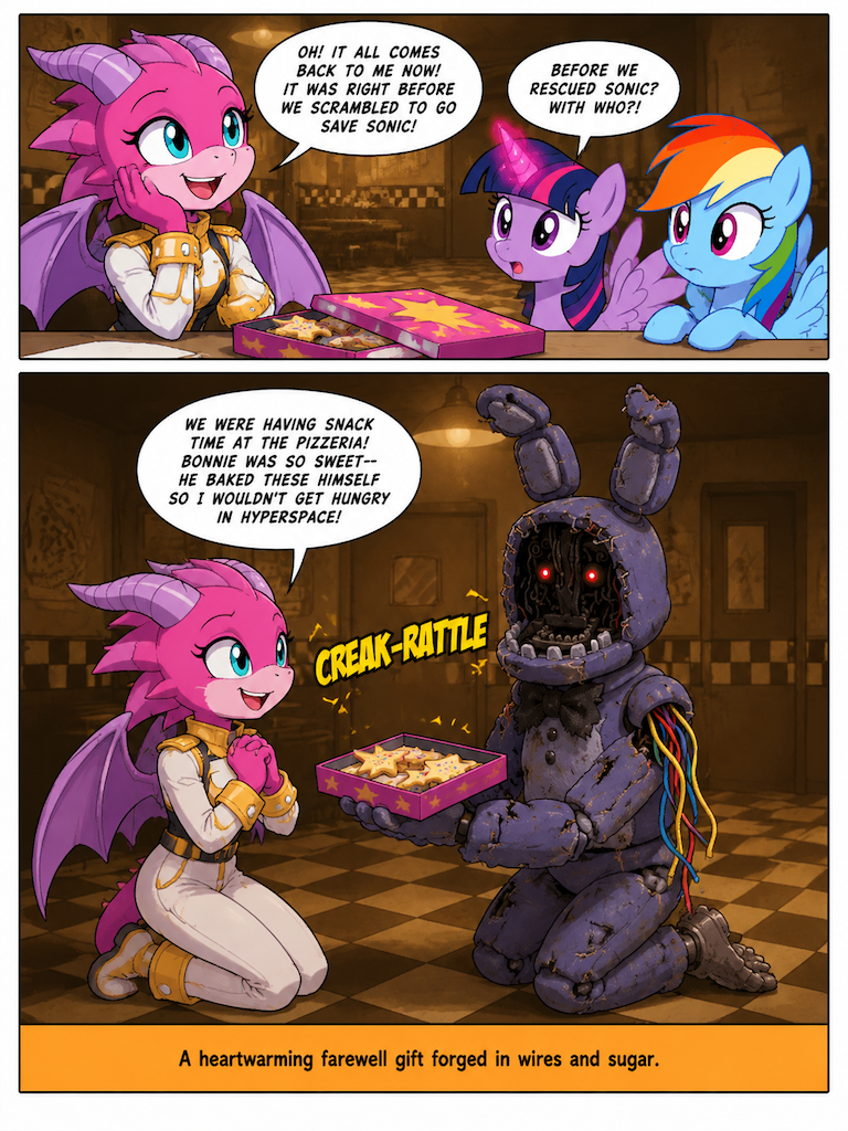 A Friendly Bite Across Dimensions (page 3 of 4)