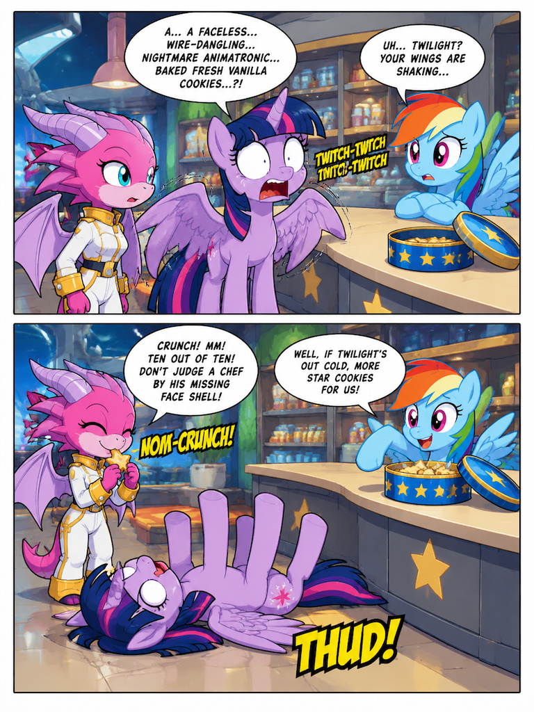 A Friendly Bite Across Dimensions (page 4 of 4)