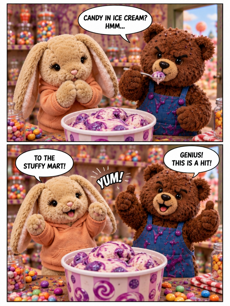 Purple Candy Swirl Ice Cream Pt3 (page 3 of 4)