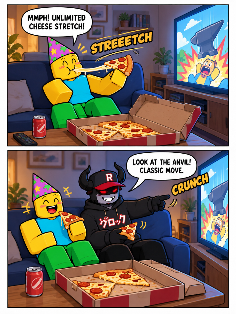 Pizza and Cartoons (page 2 of 4)