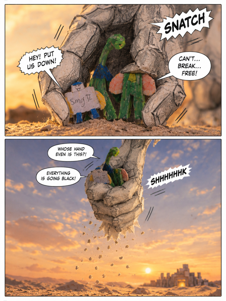 Out of the Frying Pan, Into the Hand (page 3 of 4)