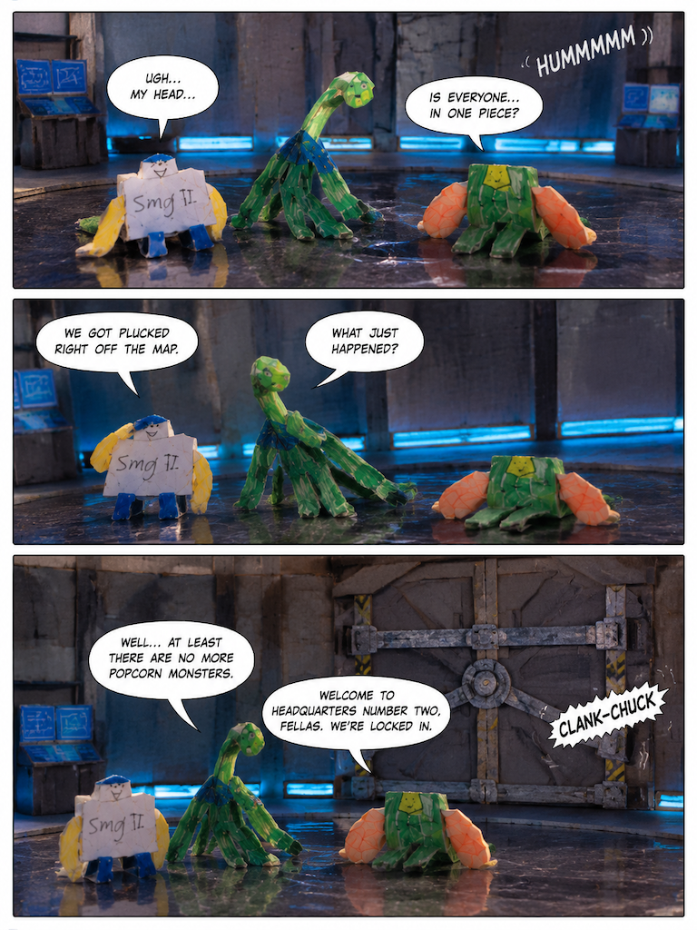 Out of the Frying Pan, Into the Hand (page 4 of 4)