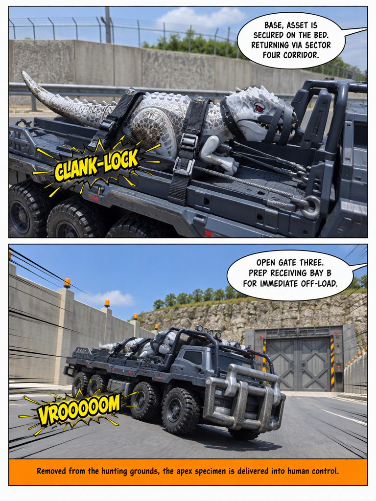 adventures of an indominus Rex: the capture (page 11 of 12)