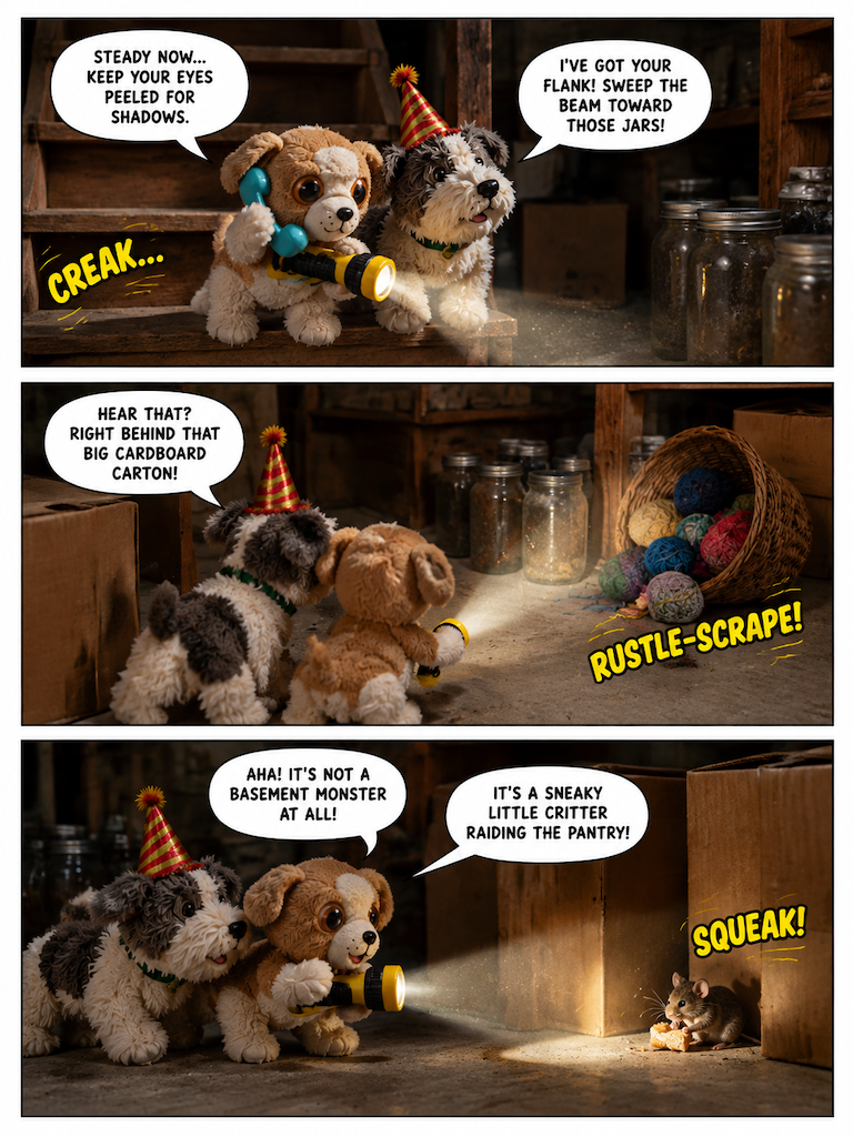 Hugo and the Basement Bump (page 2 of 4)