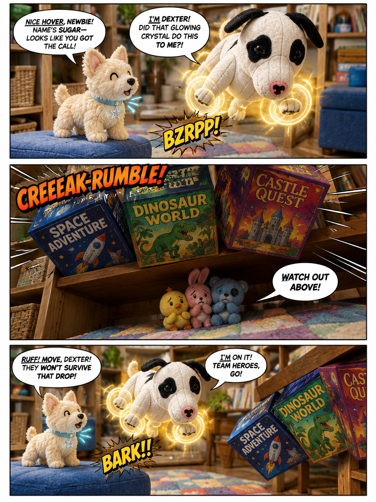 Dexter and Sugar: The Living Room Rescue (page 2 of 4)