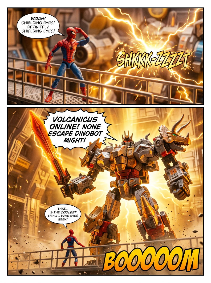 Heroes of Cybertron: The Power of Volcanicus (page 3 of 4)
