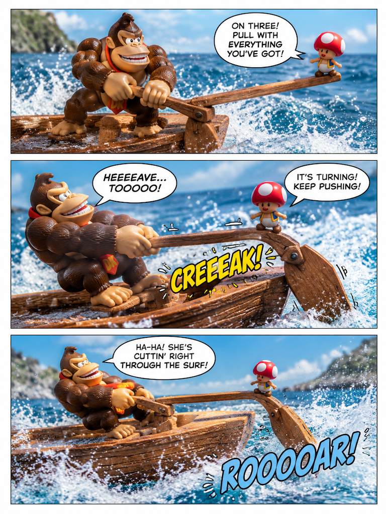 Rough Waters and Quick Thinking (page 3 of 4)