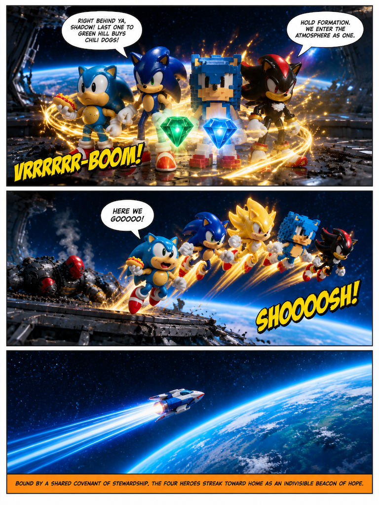 A Vow Across the Stars season 1 Sonic vs part 6 (page 4 of 8)