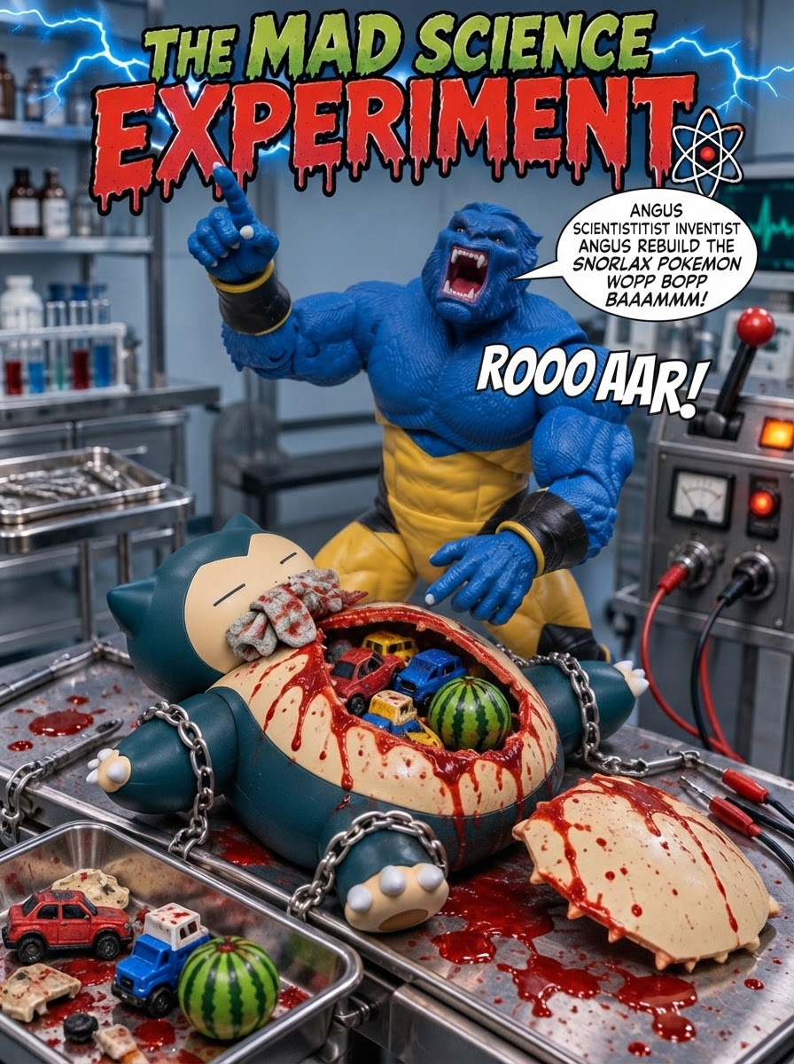 Angus Scientistitist Rebuilds Snorlax (FAIL) (page 2 of 4)