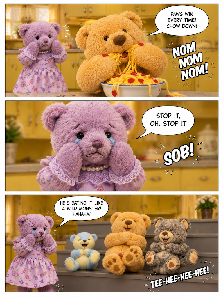Manners with Marge: Pasta Pandemonium (page 2 of 4)