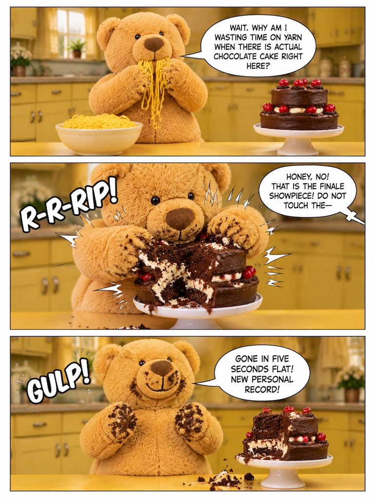 Manners with Marge: Pasta Pandemonium (page 3 of 4)