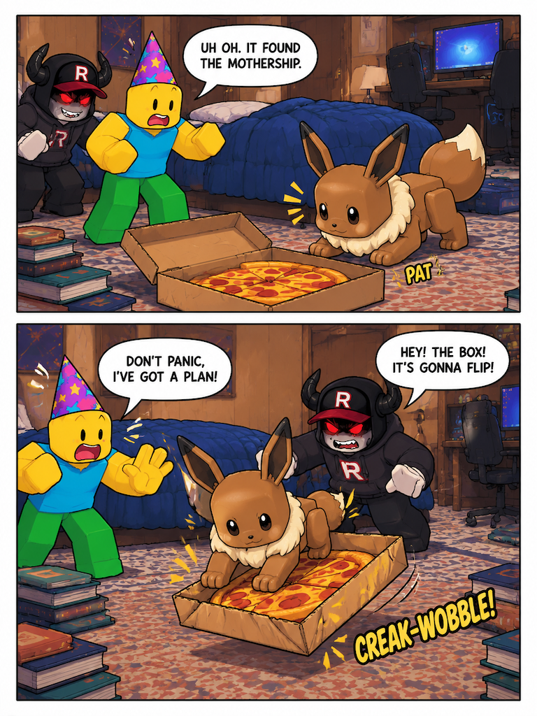 Uninvited Pizza Guest (page 2 of 4)