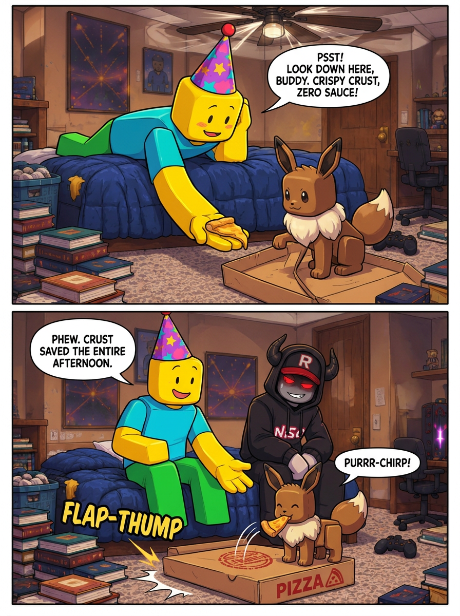 Uninvited Pizza Guest (page 3 of 4)