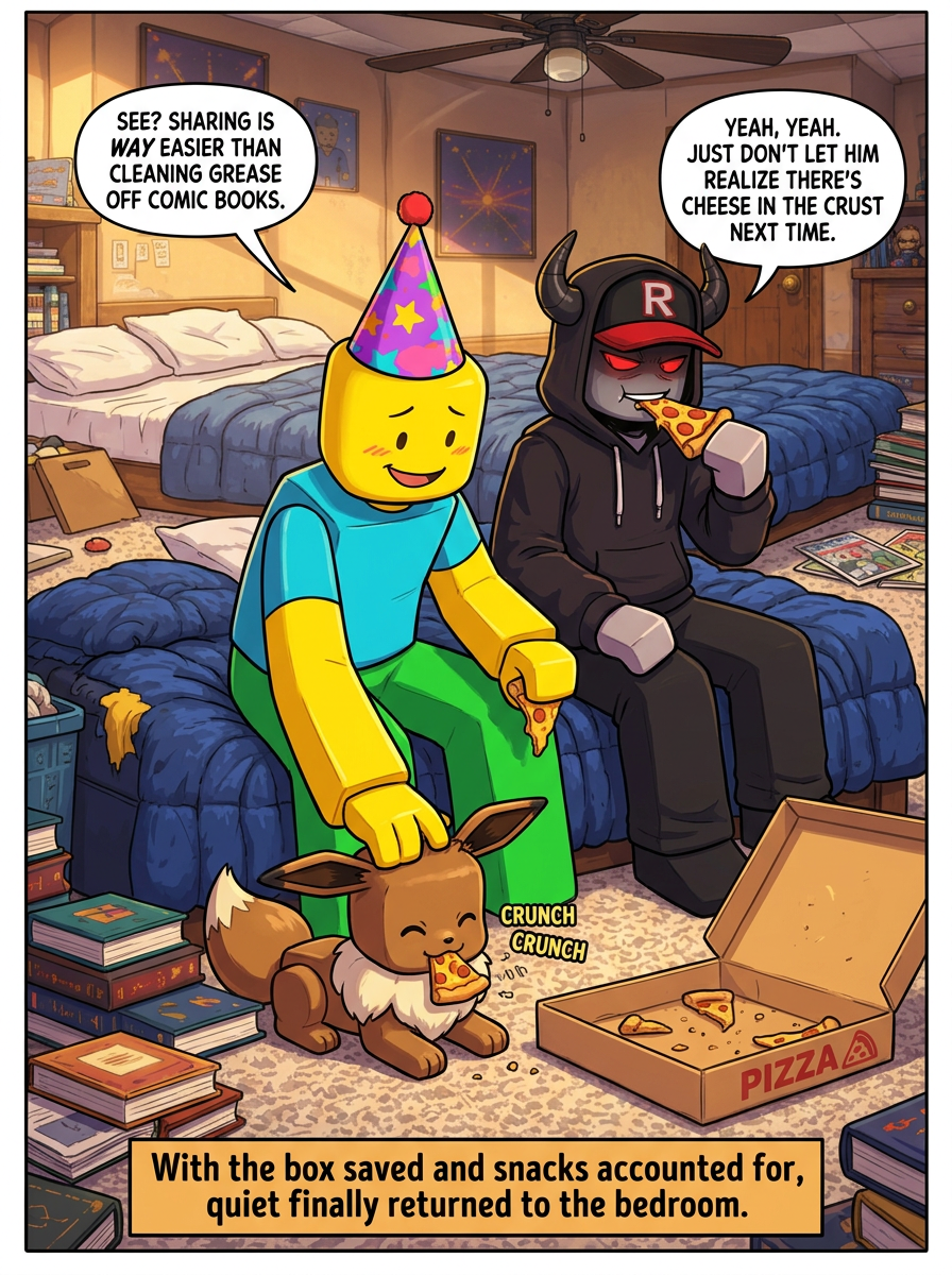 Uninvited Pizza Guest (page 4 of 4)