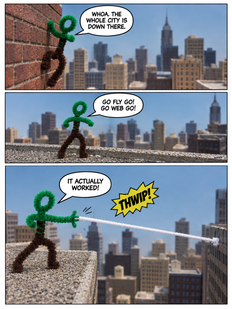 Origin of the Pipe Cleaner Hero (page 2 of 4)
