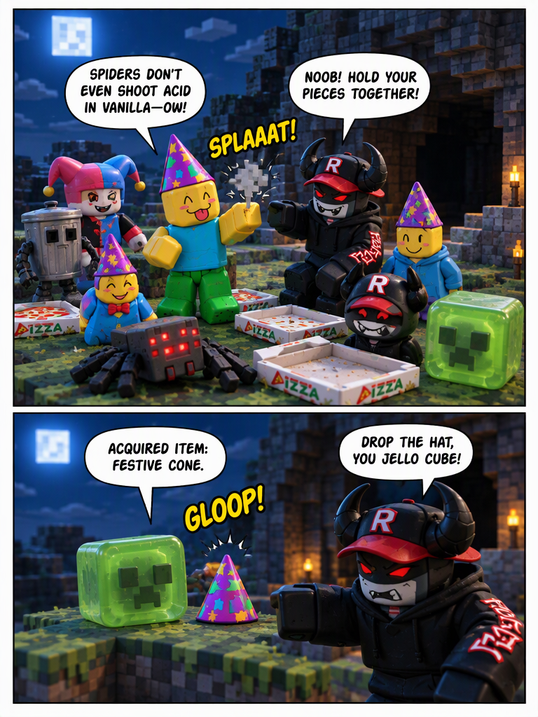 Blocky Invasion Over the Meadow (page 3 of 12)