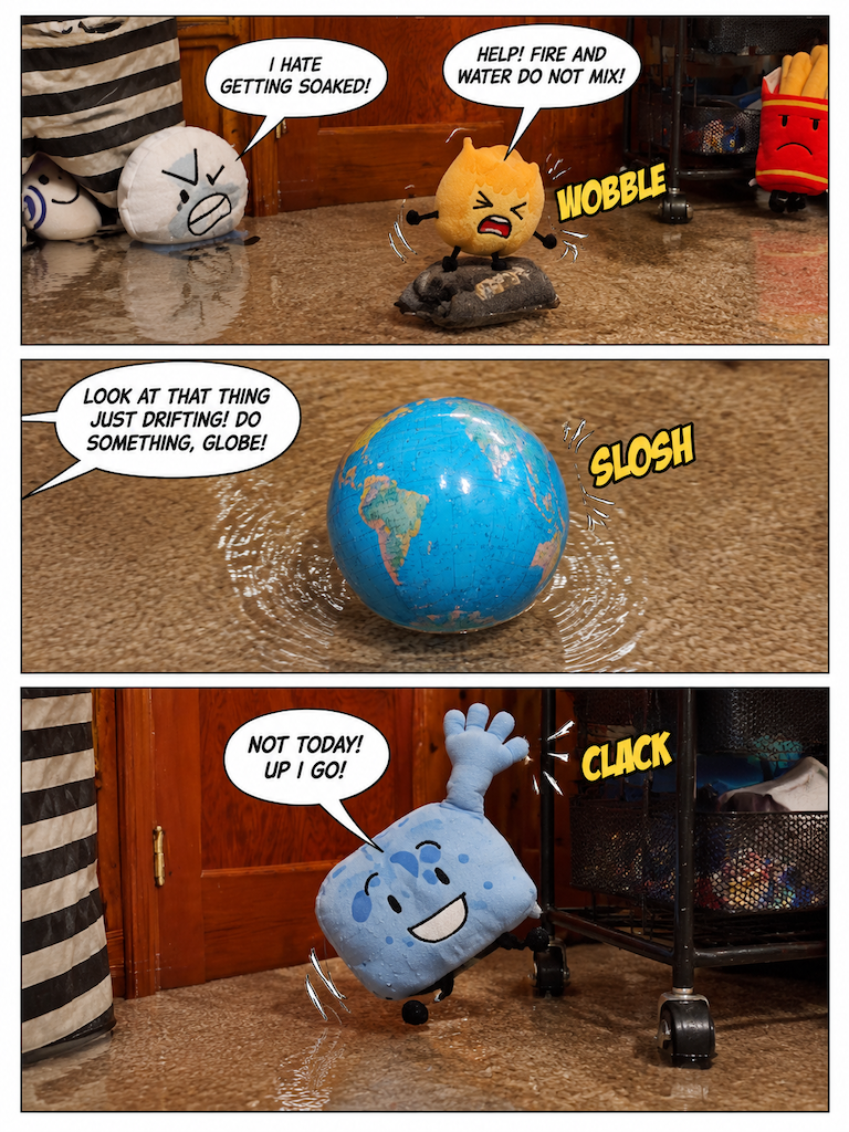 Survive The Flood! (REAL PATH. DO NOT GO TO ANY OTHER PATHS.) (page 2 of 4)