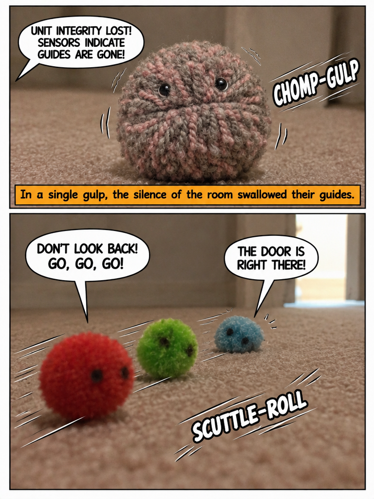 Escape from the Still-Life Pom-Pom (page 3 of 4)