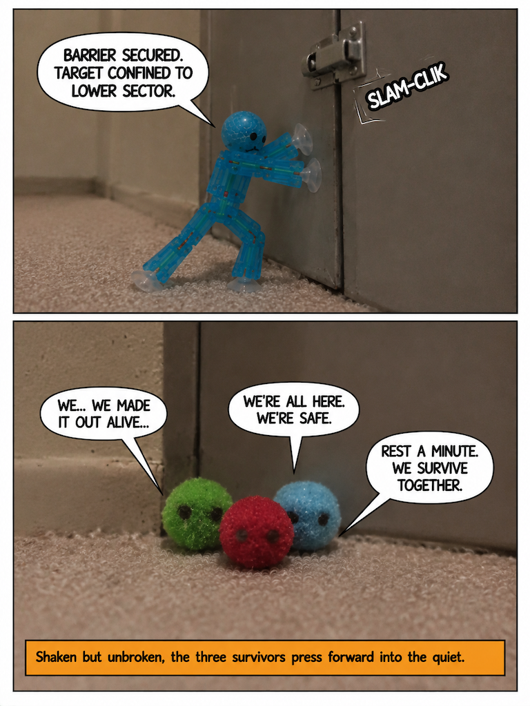 Escape from the Still-Life Pom-Pom (page 4 of 4)