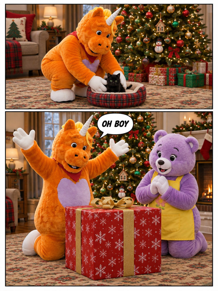Buddy at Christmas (page 2 of 4)